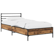 Struttura del letto Legno antico 80 x 200 cm