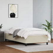 Giroletto-Struttura Letto Crema 90x200 cm in Similpelle 610843
