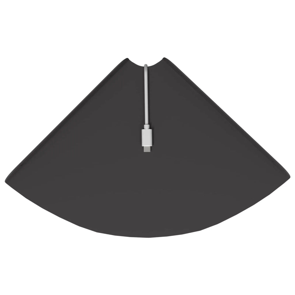 4 pz Mensola | Ripiano | Scaffale sospesa con lo scaffale Nero 24 x 24 x 2 cm