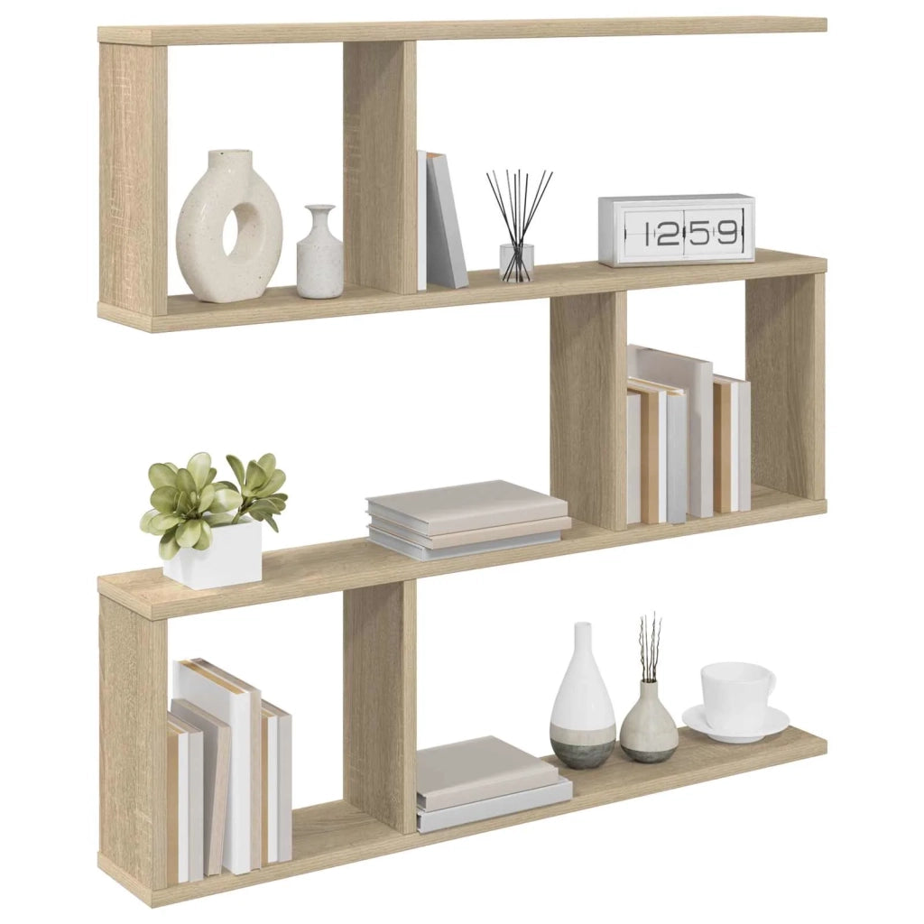 Scaffale da parete Rovere Sonoma 80 x 12 x 79,5 cm 8012278
