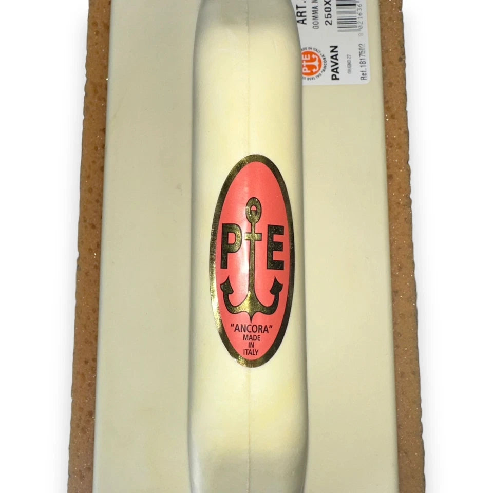 FRATTONE SPUGNA PULIZIA PIASTRELLE 875 ANCORA - BASE PU SPUGNA MARINA H.MM 40 MM 250X130- 2 pezzi