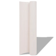 Recinzione da Giardino a Doppio Lato 90x300 cm Bianca 43622