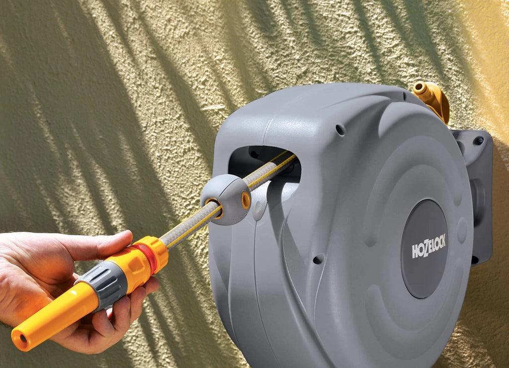AVVOLGITUBO A MURO 'AUTO REEL' mt. 10 - c/ tubo Premium  - HOZELOCK