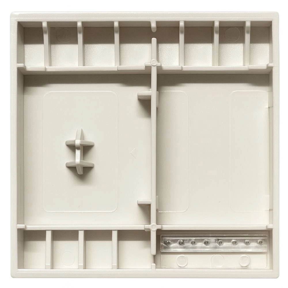 Copritasto illuminabile bticino livinglight bianco per ambienti eleganti *** numero posti 2 moduli, confezione 1