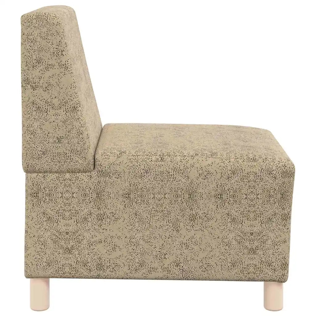 Unità di Divano Modulare Senza Braccioli 2 pcs Grigio chiaro 3399789