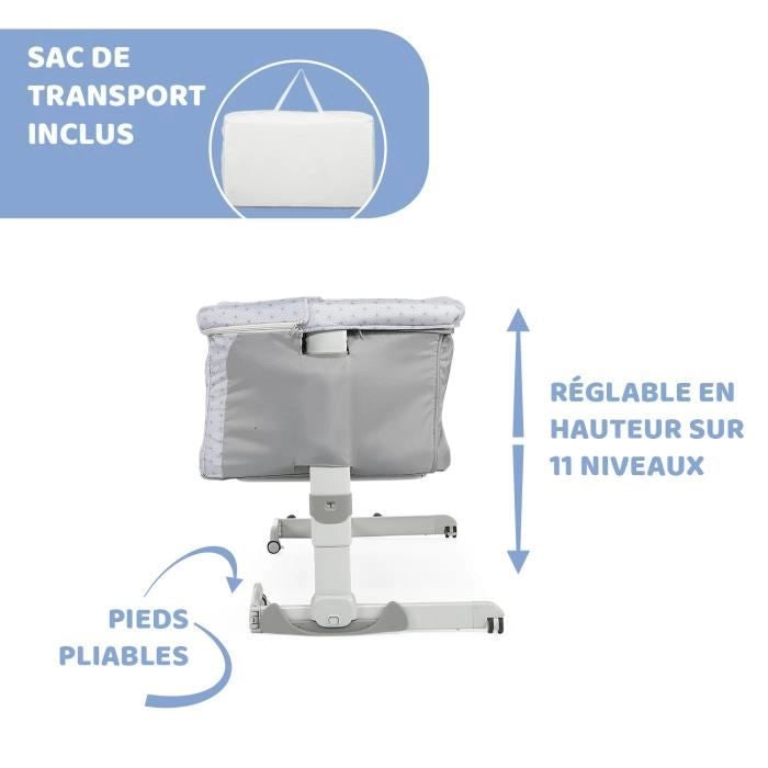 CHICCO - Lettino da co-sleeping Next2Me Dream Silver