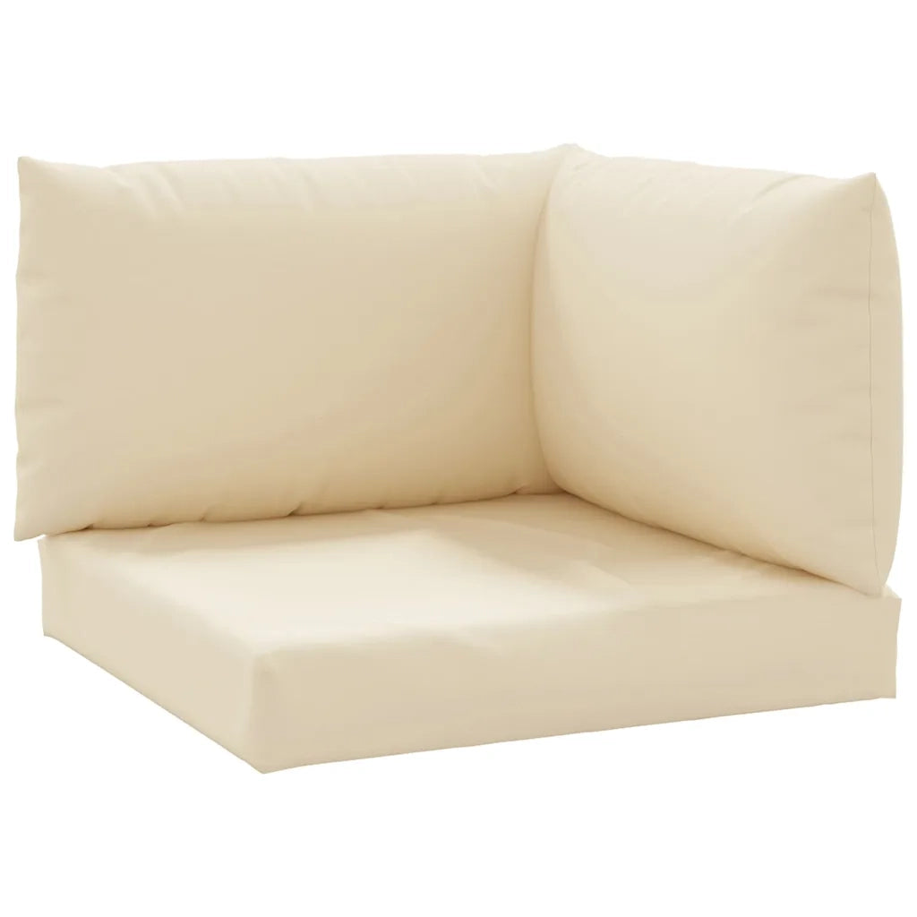 Cuscini per Pallet 3 pz | Cuscini per sedie Beige in Tessuto Oxford