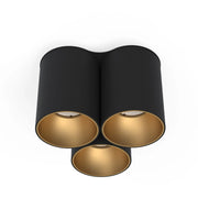 Spot soffitto Nowodvorski Eye Tone 3xGU10 nero/oro