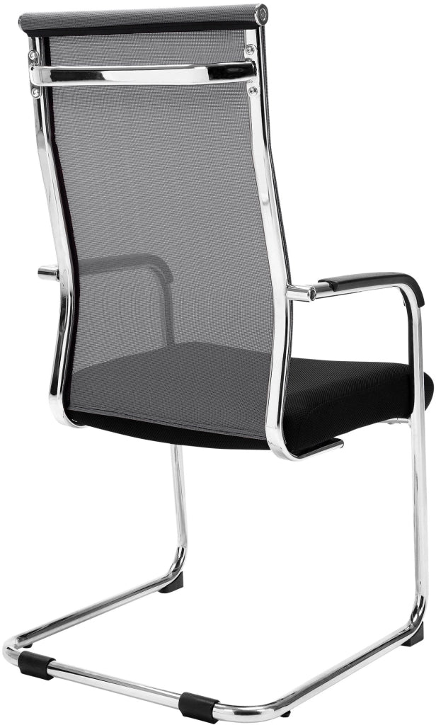 Sedia cantilever Brenda grigio