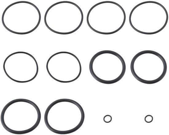 Vitello di scorrimento 12 pezzi - O-ring - Compatibile con Hayward SP410X/SP0410X - Gomma - Prevenzione perdite - Installazione facile - Ventile per piscine
