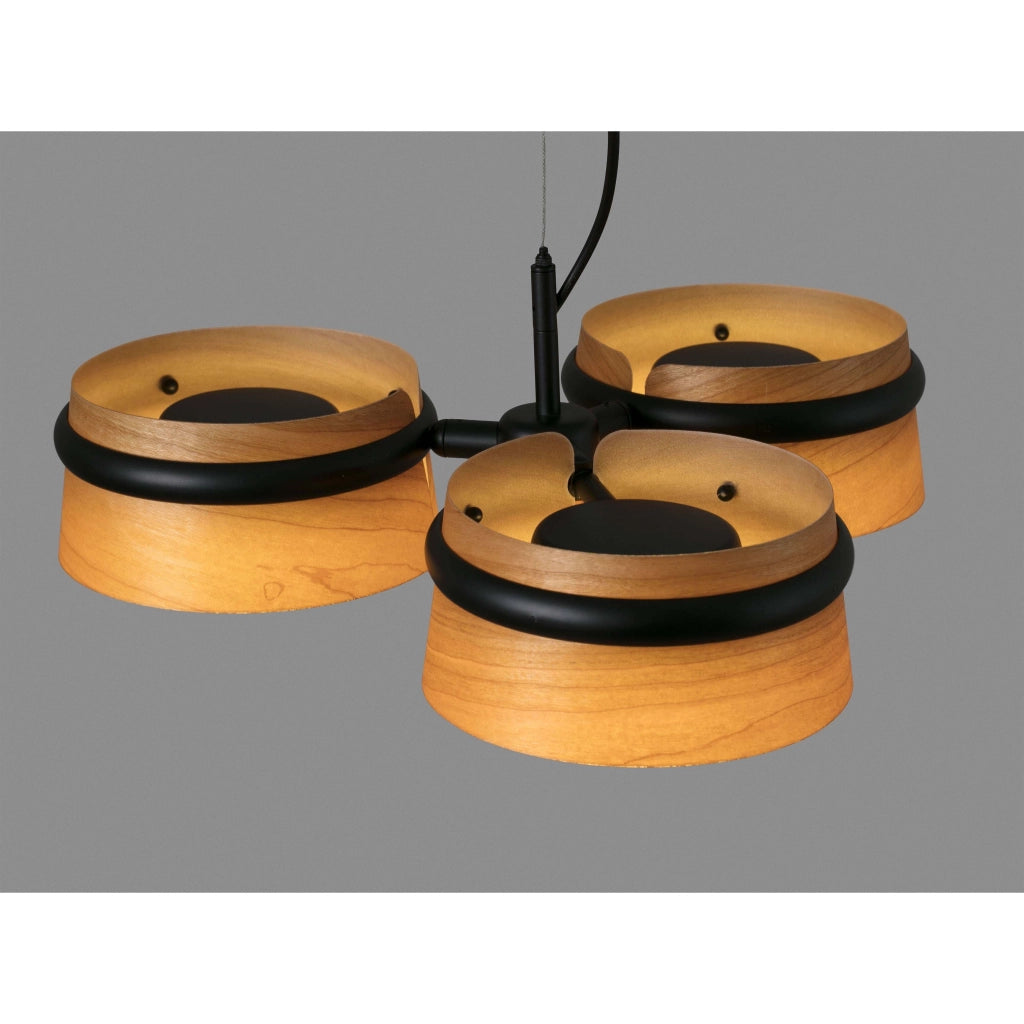 LOOP, Sospensione per Interni, Faro Barcelona Colore: Legno