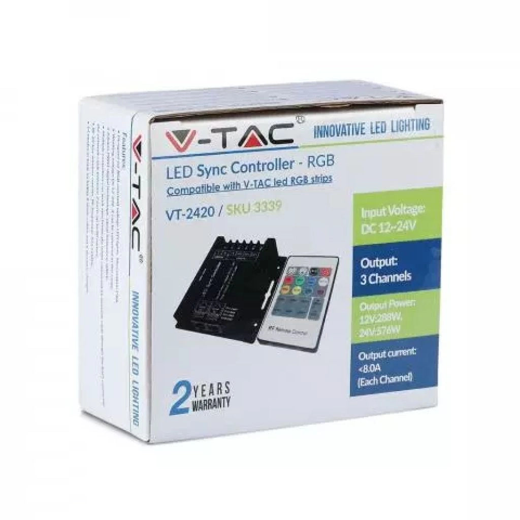 Controller RGB LED con telecomando RF a 20 tasti