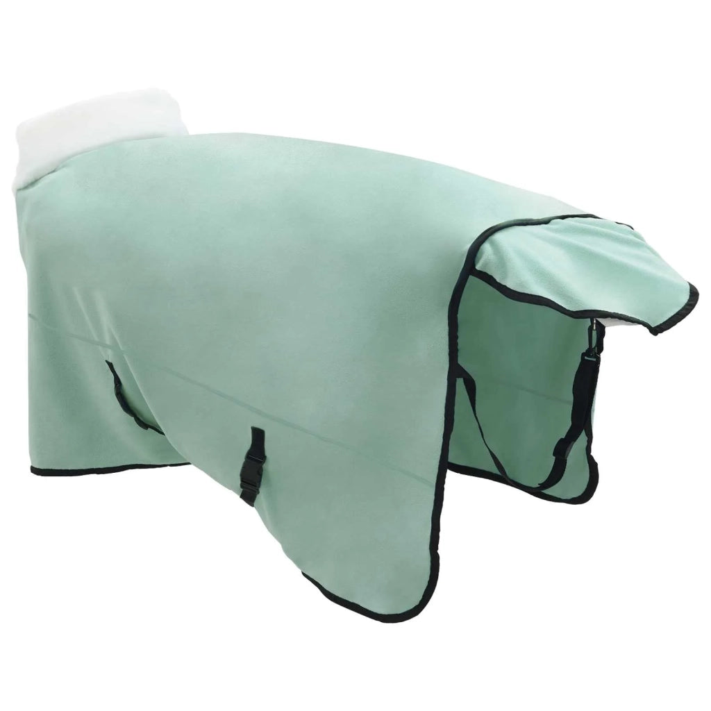 Coperta per Cavalli Verde scuro completo 155 cm Felpa in pile