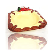 Trade Shop - Posacenere Elemento Decorativo Casa Pulcinella Portafortuna Terracotta -