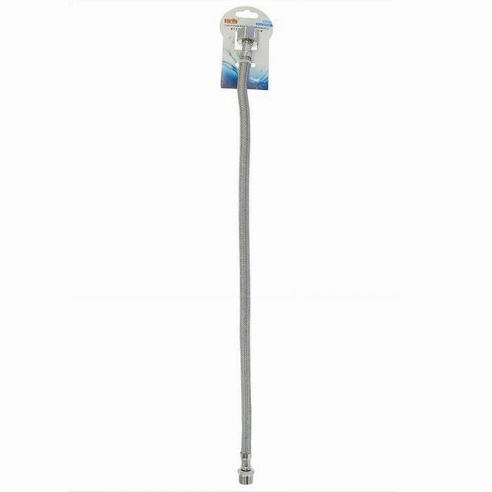 Trade Shop - Tubo Flessibile Flessibili Rubinetto Miscelatore Acqua 50 Cm F 1/2 X M3/8 69400 -