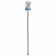 Trade Shop - Tubo Flessibile Flessibili Rubinetto Miscelatore Acqua 50 Cm F 1/2 X M3/8 69400 -