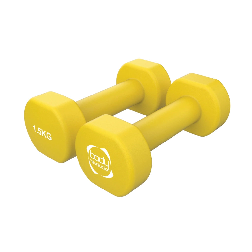 Manubri Neoprene 2 x 1,5kg – Allenamento Casa e Palestra