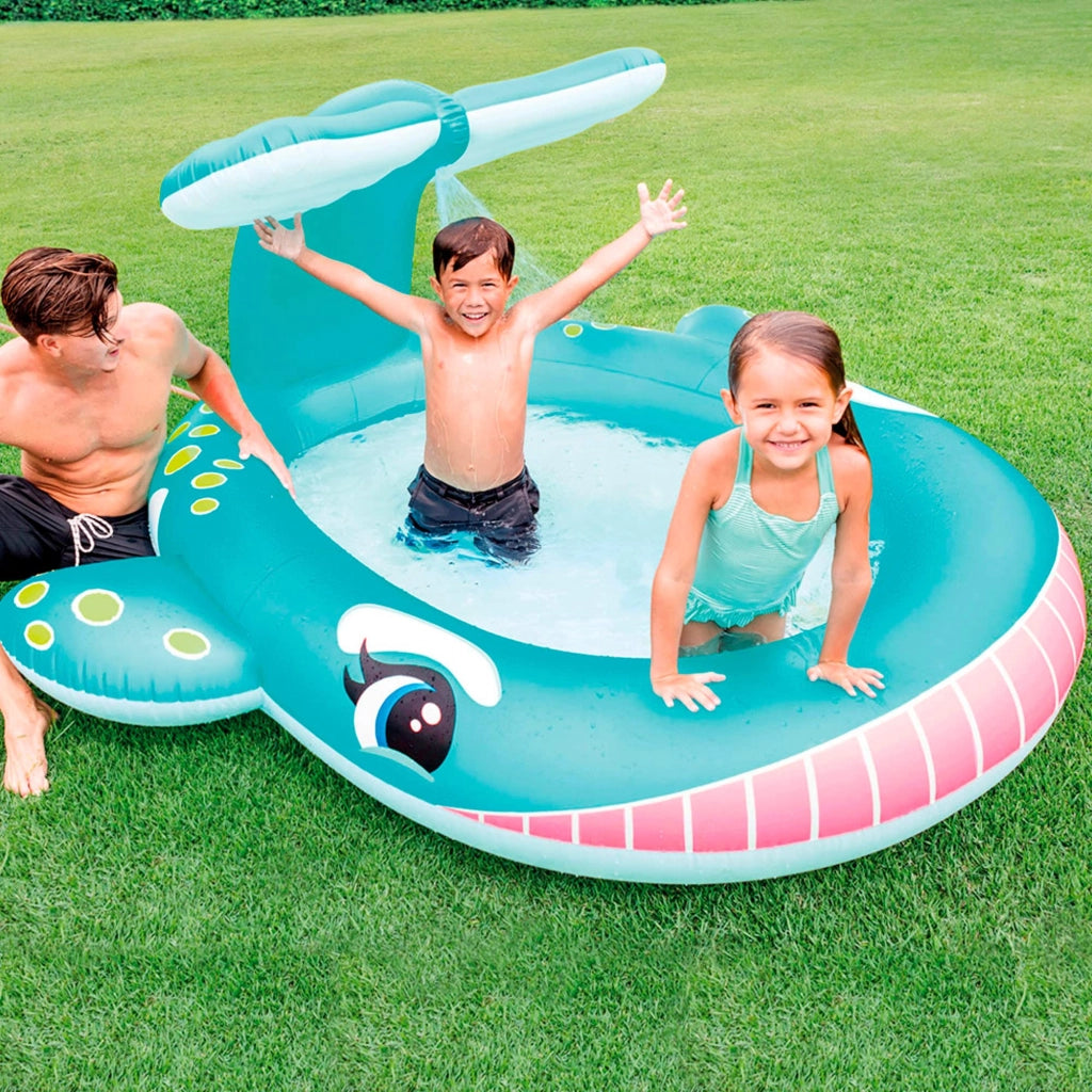 Piscina Gonfiabile Intex Balena 201 x 196 x 91 cm