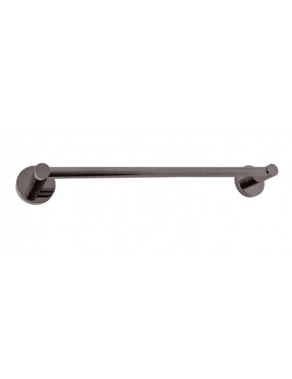 Portasciugamani a muro COLORADO in metallo grigio ottone 49,3 cm