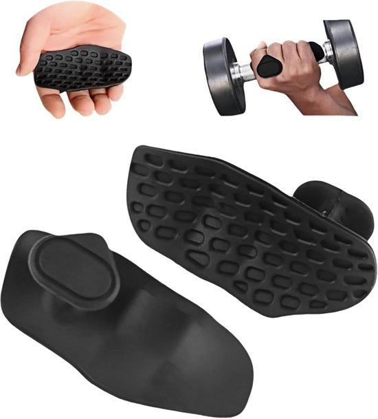 Gomma di Protezione per Allenamento - Manubri Antiscivolo per Uomini e Donne - Protezione per le Mani contro i Manubri e Fitness - 2 Paia