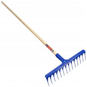 Rastrello arieggiatore per prato KADAX, scarificatore per prato, 150 cm