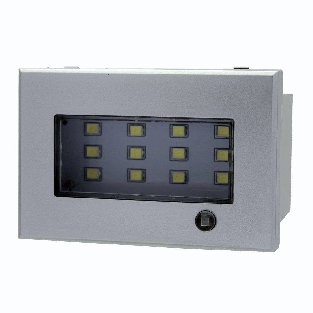 Trade Shop - Lampada 3m Led Segnapasso Emergenza Silver Compatibile Bticino Axolute -
