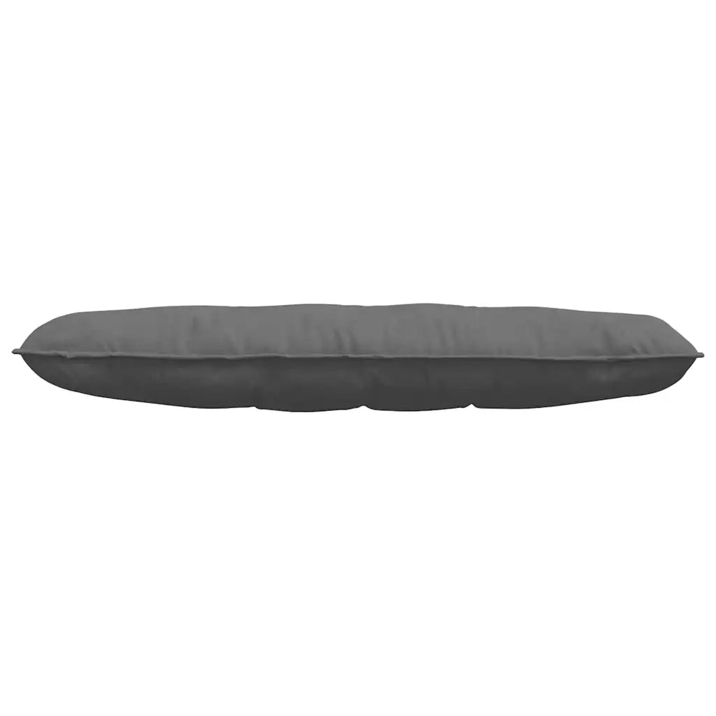 Cuscino per Schiena | Cuscino dorsale Grigio scuro 140 x 50 cm