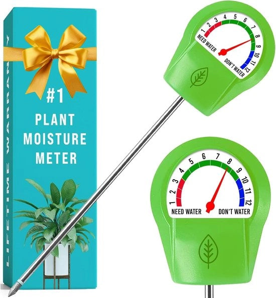 Misuratore di umidità del terreno per piante - Idrometro e tester d'acqua per piante da interno e da esterno