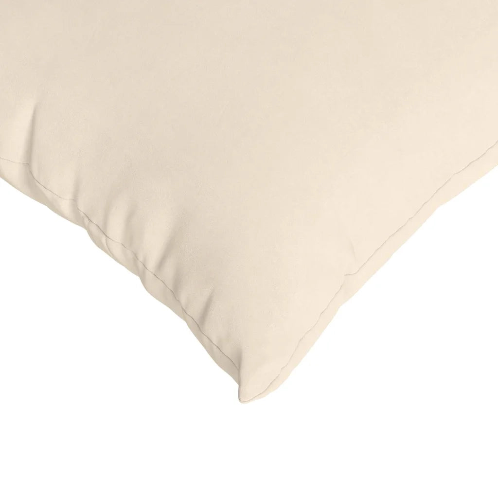 Cuscini da Divano 2 pcs Beige 50 x 50 cm Tessuto
