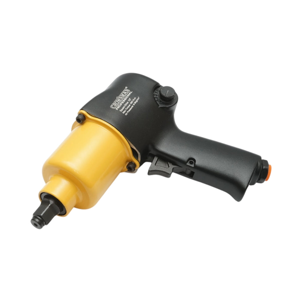 Avvitatore pneumatico reversibile a impulsi da 1/2 pollice, 660 Nm, 8500 giri/min, pressione massima 8 bar Crownman