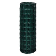 Recinzione da Giardino | Recinzione Euro in Acciaio 25x1,7 m Verde