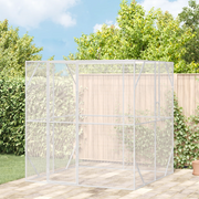 Voliera per Uccelli Antracite 209x202x214 cm Acciaio