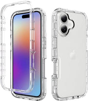 Copricelluovo Slim Design - Translucido - Resistente agli Urti - Antimarcatura - Ricarica Senza Fili - Design a Vetro - Copricelluovo per Telefono