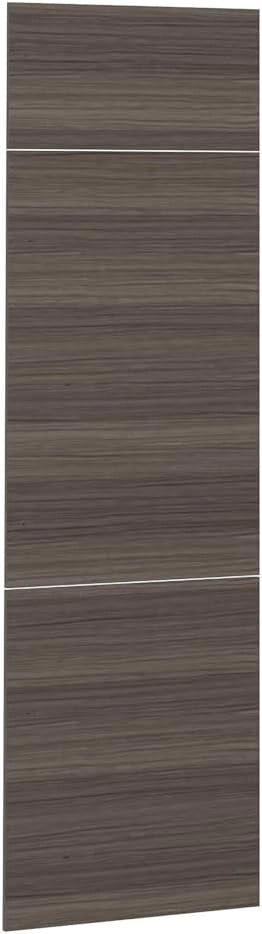 Frontale cucina R-Line, Grigio nobile, 59.6 x 196 cm frontale del mobile per mobile per frigorifero