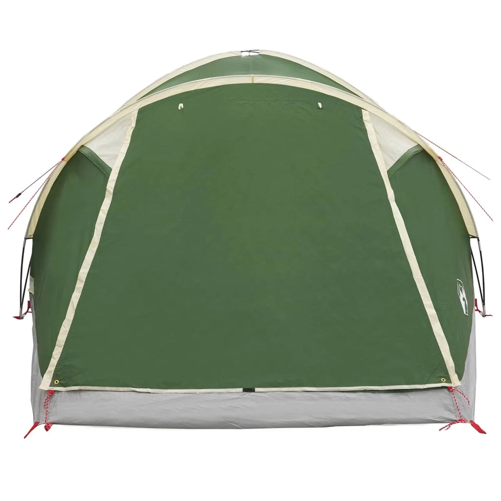 Tenda Capanna con tetto Verde 6 persone Poliestere e Acciaio 42028583
