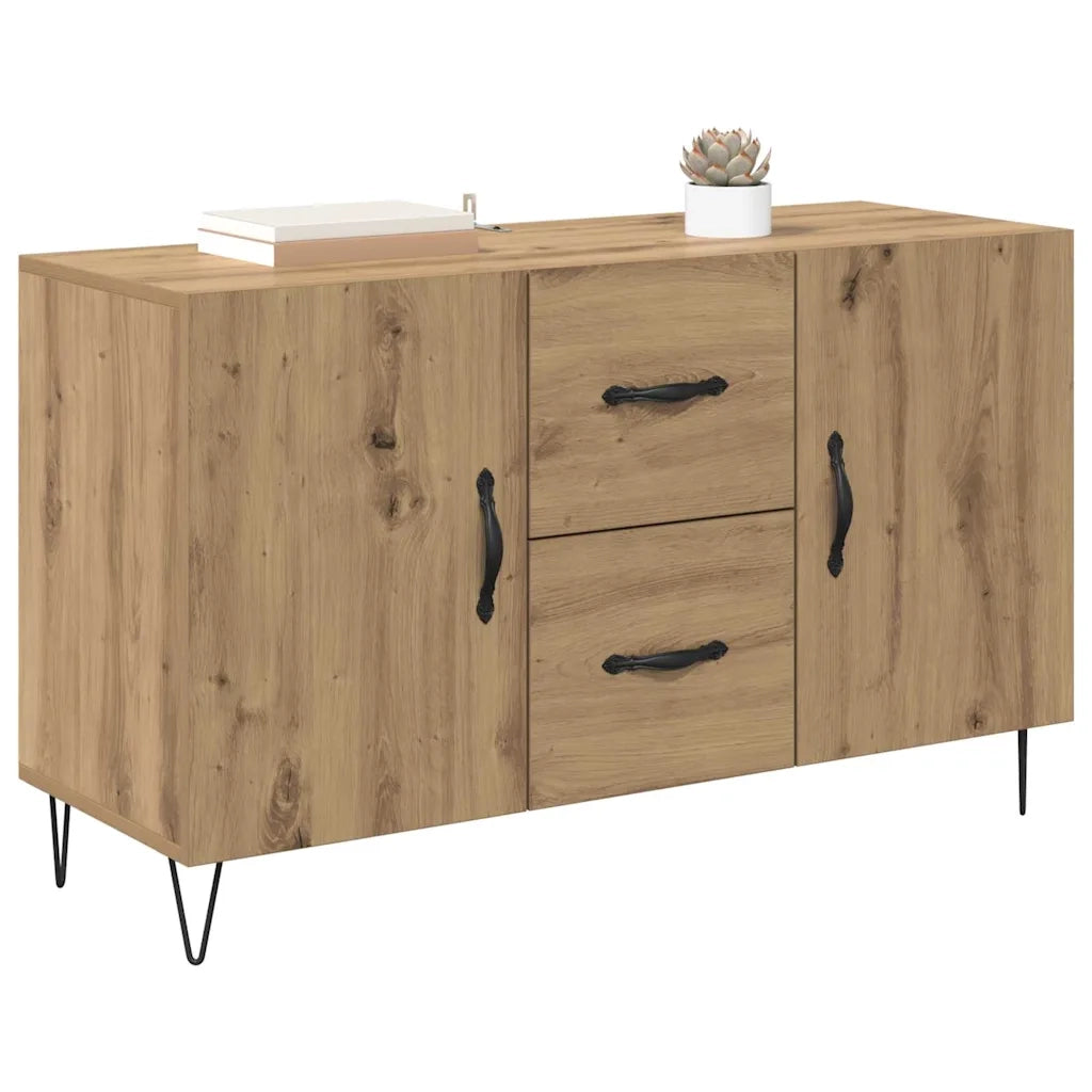 Credenza-Buffet-Armadio da cucina Rovere artigianale 100 x 36 x 60 cm Legno multistrato 911705
