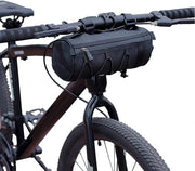 Borsa a Sella 2,5L - Impermeabile per Montaggio allo Stelo o alla Struttura - Chiusura con Cerniera e Cinturino per Spalle - Accessorio per Escursioni in Bicicletta
