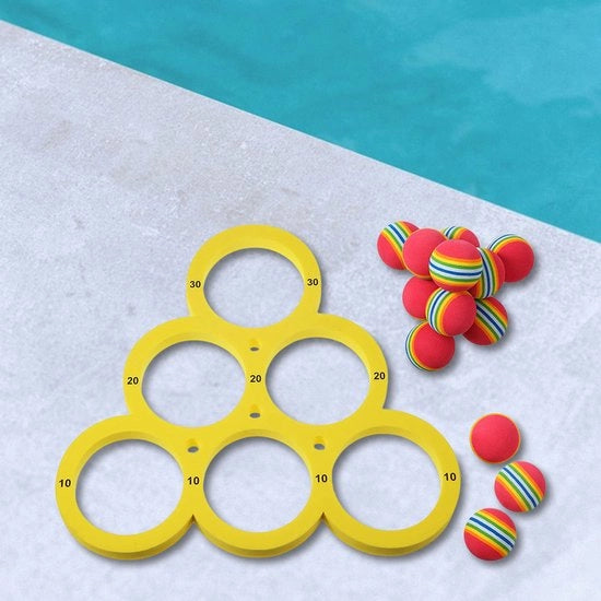 Giocattoli per Piscina - Galleggiante - Per Bambini - 10 Palloncini - Resistenti all'Acqua