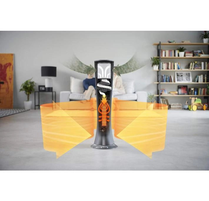 De’Longhi HFX85W20C purificatore 49 dB 2000 W Grafite