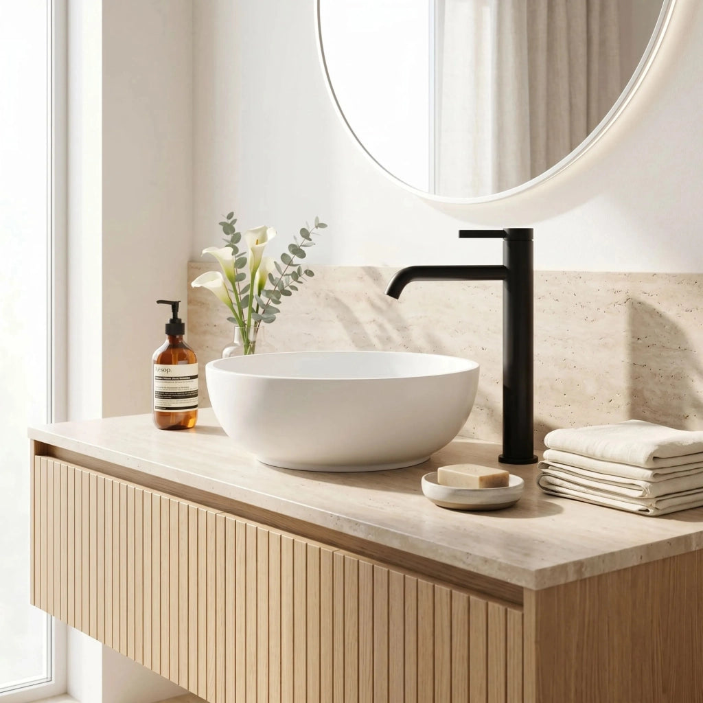 Rubinetto Da Bagno Rea Rivo Black High