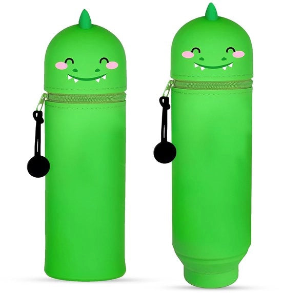 Etui 2-in-1 in Silicone, Custodia per Bambini con Panda Capybara Gatto e Cervo in Silicone morbido