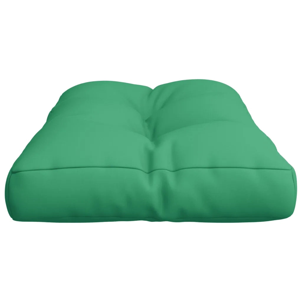 Cuscino per Pallet Verde 80x40x12 cm in Tessuto 314467