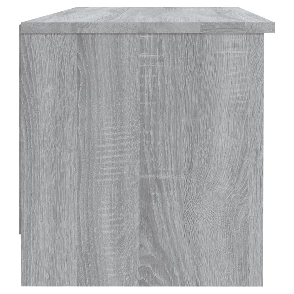 Mobile TV-Credenza TV-Console TV Grigio Sonoma 102x35,5x36,5 cm in Legno Multistrato