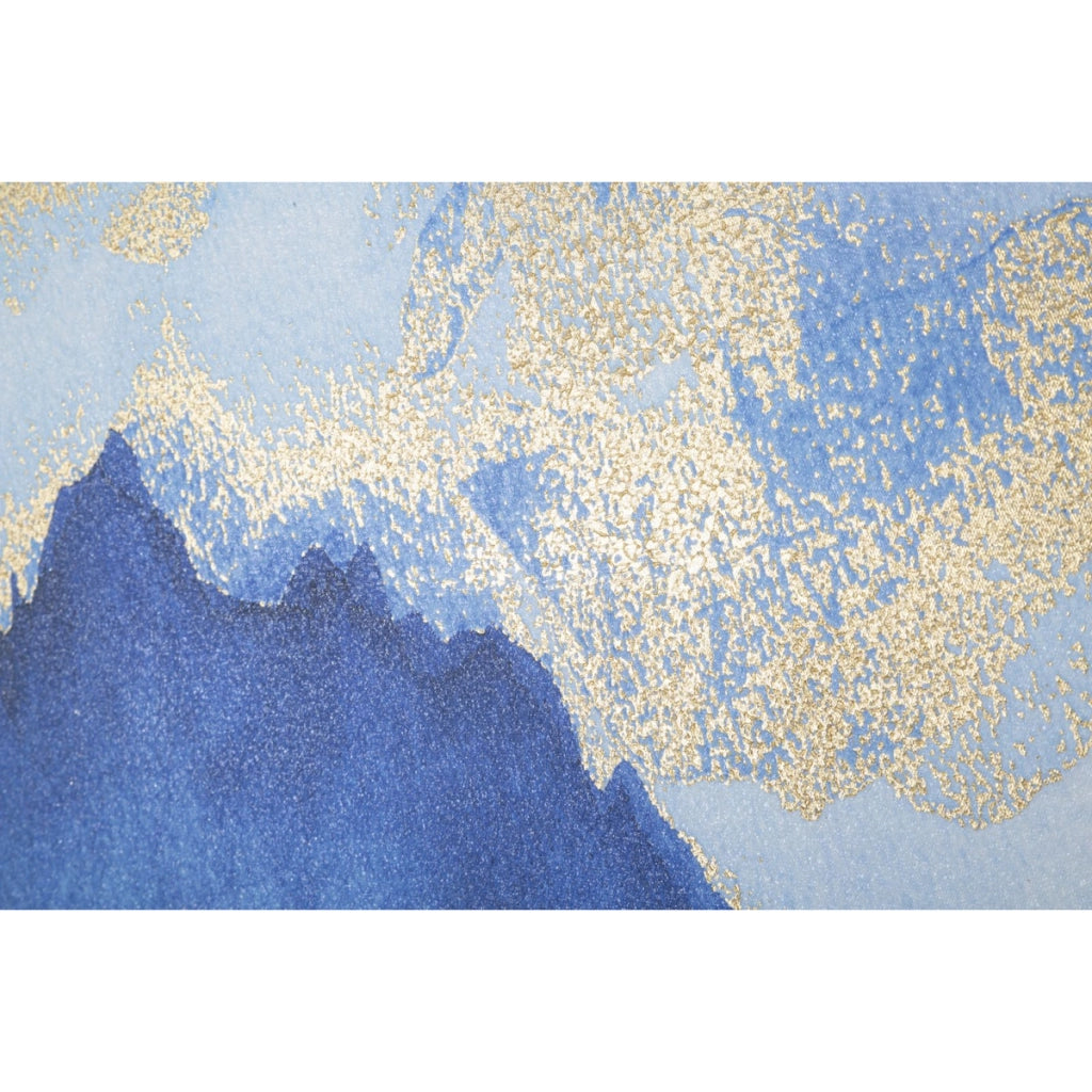 Stampa su Tela Marmo, Multicolore, Legno, 80x3x120 cm
