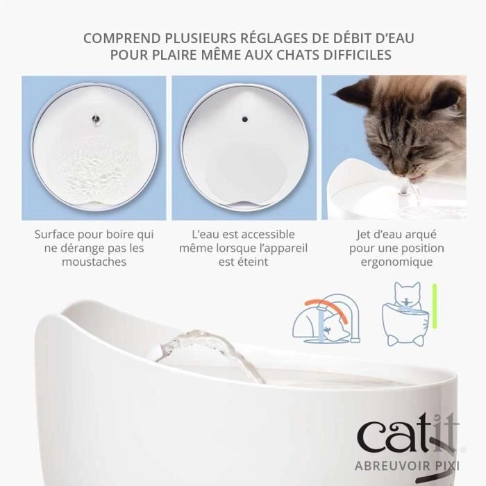 CAT IT Fontana Automatica per Gatti - 2,5 L - Verde