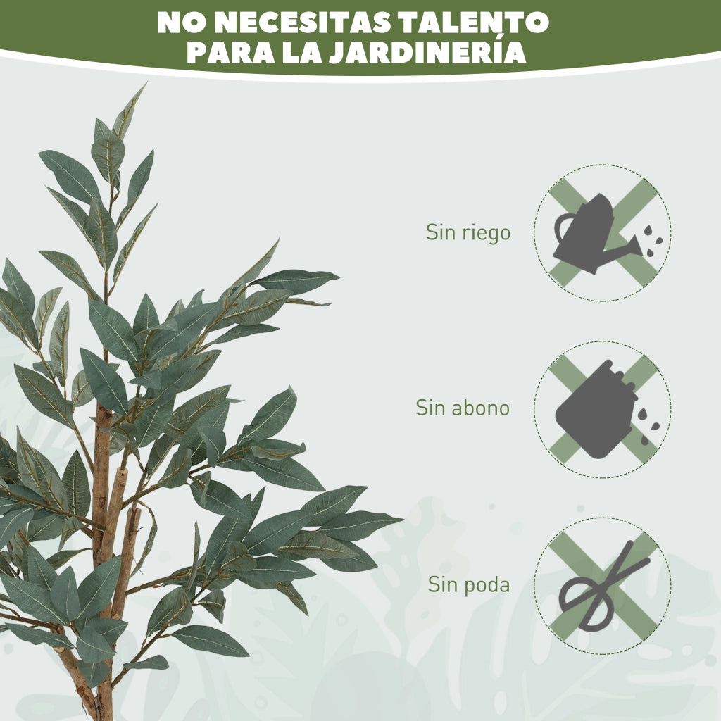 Albero Artificiale di Alloro ¨C zephmum ¨C Verde 120 cm
