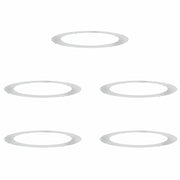 adatto per Anelli d'Albero Piatto 5 pz Argento ?90 / 120 cm CFW3297695