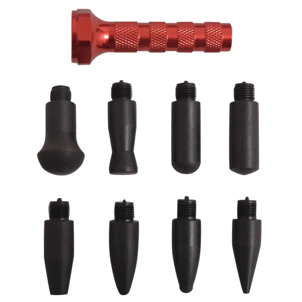 Set 28 Pz Rimozione Ammaccature senza Verniciatura Acciaio Inox
