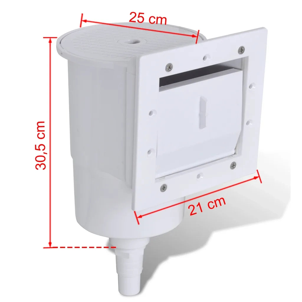 Skimmer per Piscina Set 8 pz 21x25x30,5 cm CFW5421613