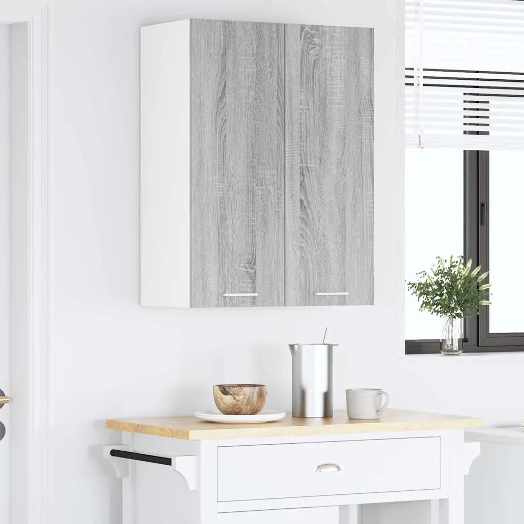Armadio pensile Grigio Sonoma 60 x 31 x 80 cm Legno multistrato 884279